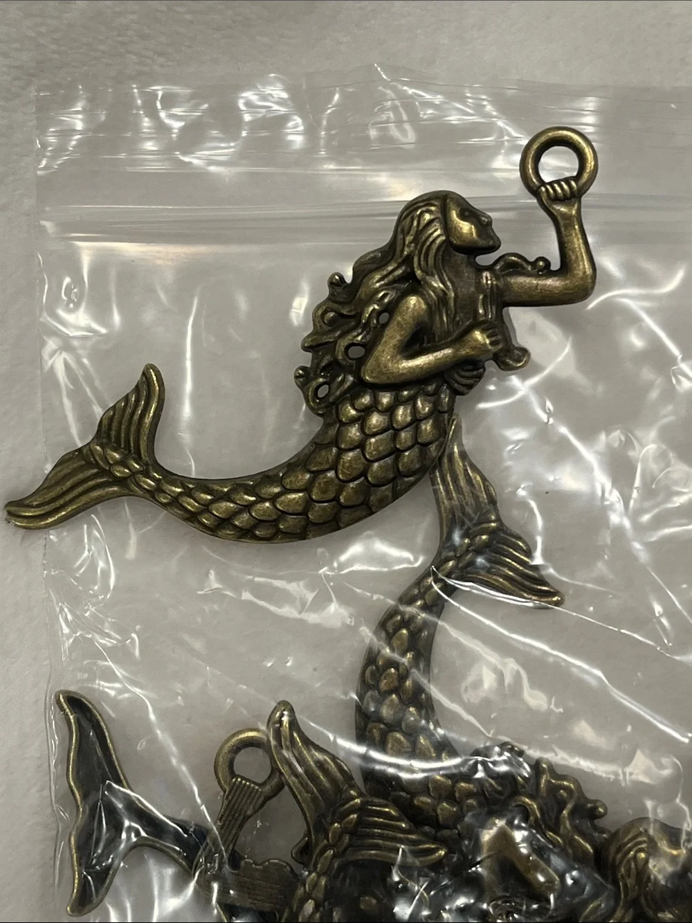 12pcs Mermaid Shower Curtain Rings.